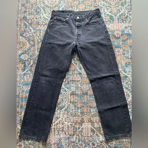 Vintage 90’s Levi’s 501 Made In Canada Black Jeans